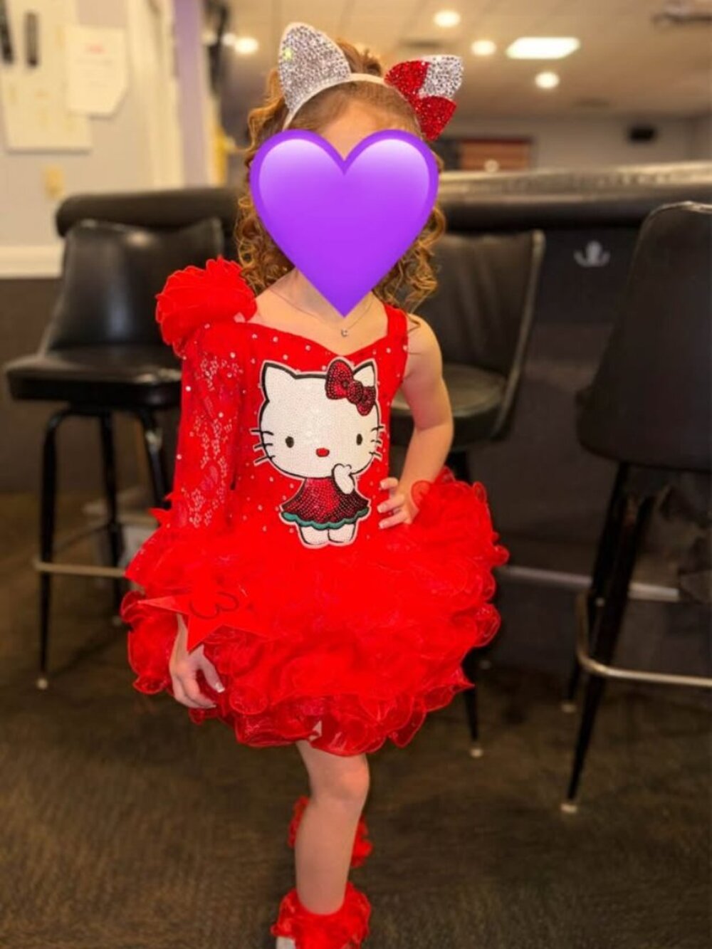 Custom Hello Kitty Pageant dress